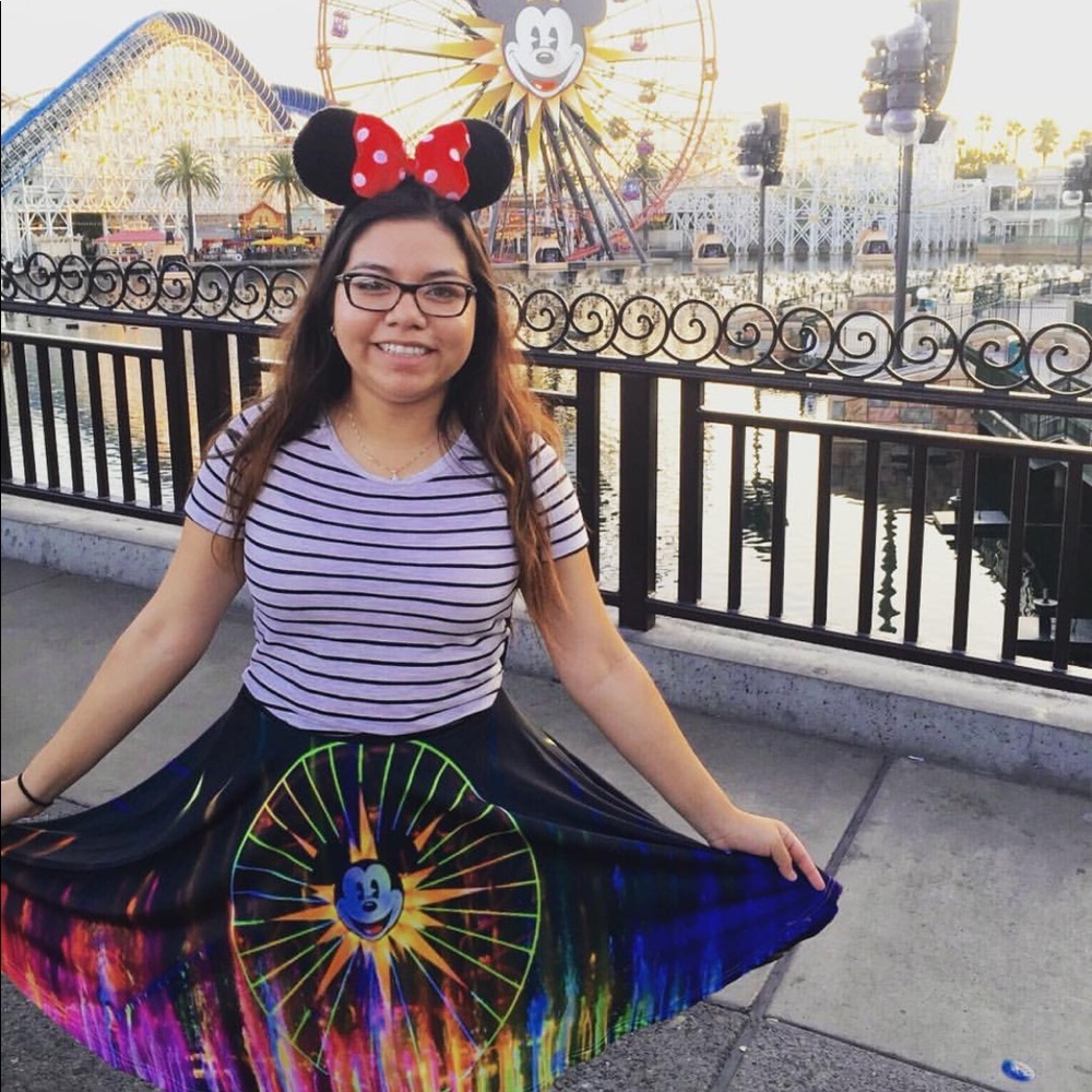Custom fun wheel Disney California Adventure skirt